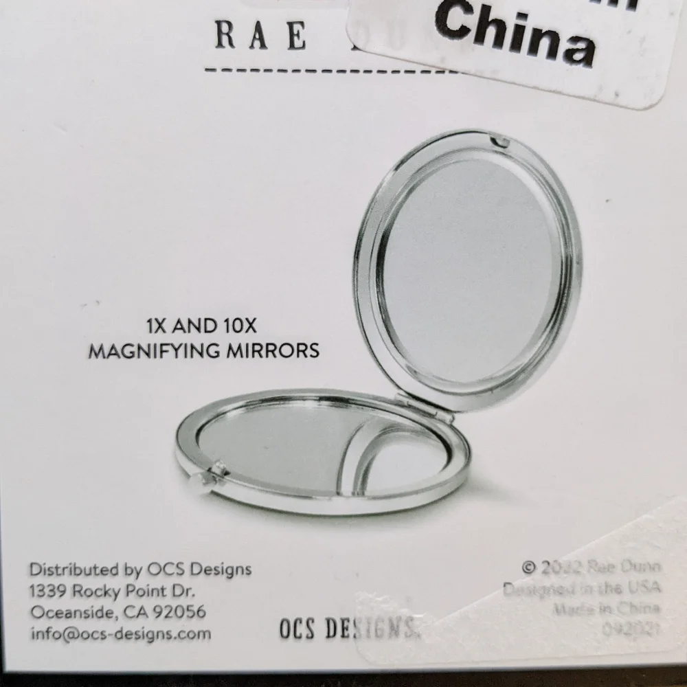 Rae Dunn Compact Mirror NEW